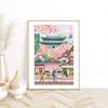 Canvas Paintings Picture South Korea Travel Wall Art Posters and Prints Travel City Decorative Room Home Decor Housewarming Gift