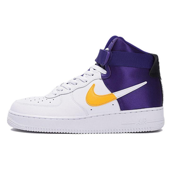 

Кроссовки унисекс Nike NBA x Air Force 1 High 07 Lakers Бело-фиолетовые BQ4591-101