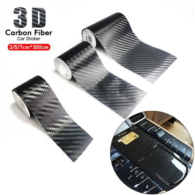 3D Kohlefaser Autoaufkleber Kratzschutz Türschwellenschutz Tür Nano Wasserdicht Schwellenschutzfolie für ganze Karosserie