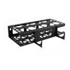 Wall Mounted 12 Slot Caulking Tool Holder for Sealant Tubes Made of Iron Black Storage Rack 40.28 X 16.89 X 8.48 Cm
