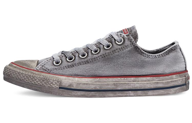 Herren Sneaker Converse All Star Lift High-Top Canvas Schuhe Unisex Graffiti 44.5 gray