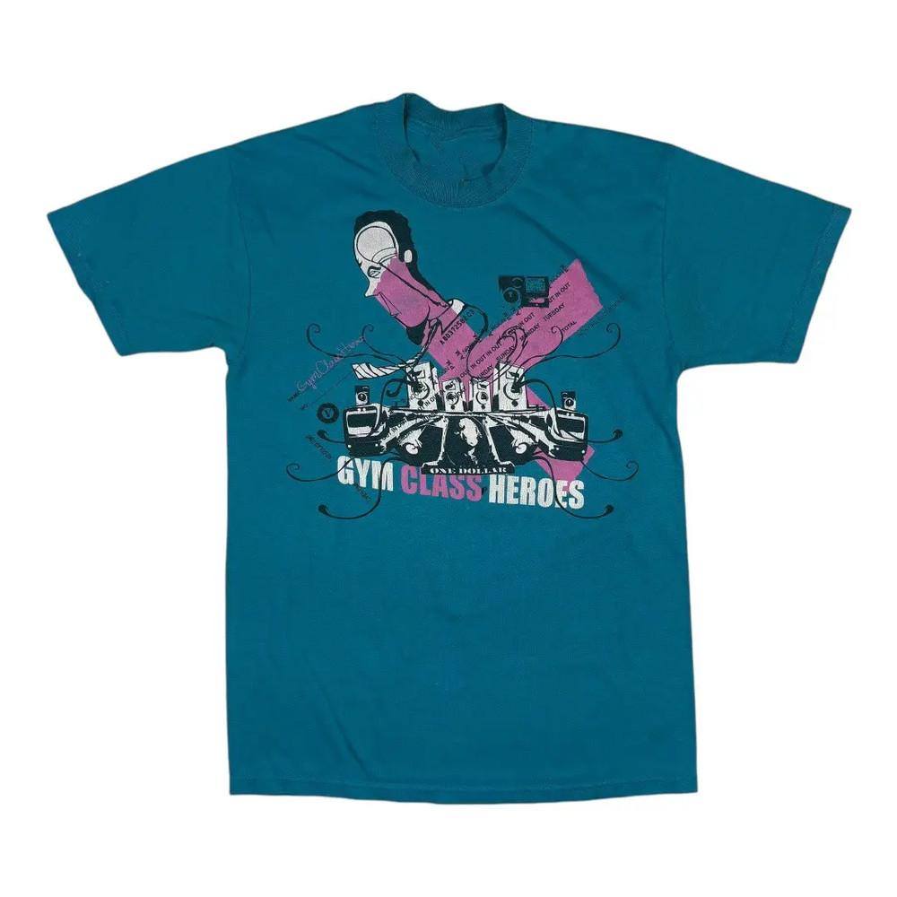 Gym Class Heroes Band T Shirt Blue All Size S-5XL Gift For Fan AM797 Unisex T-Shirt XXXXL