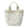[Cyalel Yahata] Tote Bag S Size Sanrio Character Liberty Print Women's Free Standing Small Mini Tote A5 Storage Lunch Bag Stylish Cute Floral Pattern