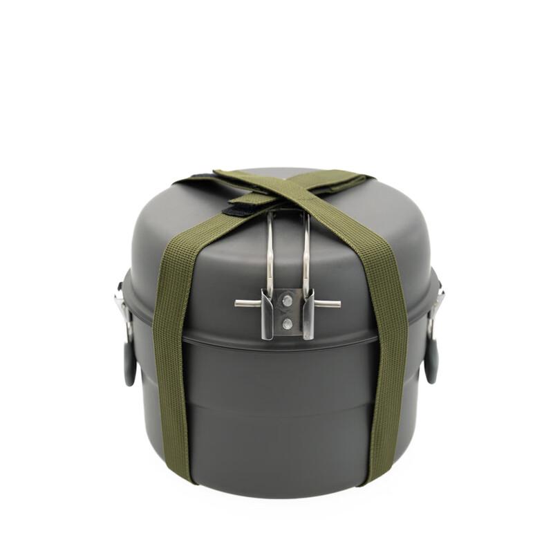 ZISIZ Outdoor Camping Cookware Kettle Set