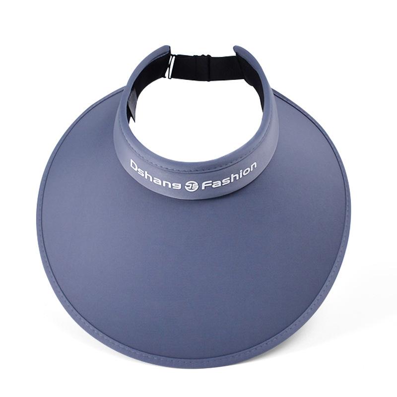 8465 Sommer-Schirmmütze mit Ventilator für Damen, Outdoor-Sonnenschutz, leere Oberseite, vielseitiger Mode-Sonnenschutz