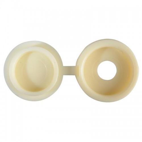 Forgefix Hinged Cover Cap Cream No. 6-8 Forgepack 20