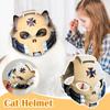 Cat Helmet, Inspired Cat Mask, Sci-Fi Pet Cosplay Helmet, Adjustable Lightweight Pet Costume, Halloween, Photo And Funny Pet Accessories