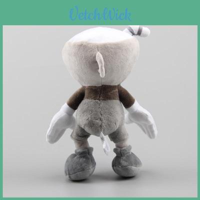 Charmante Cuphead Plüschtiere Cuphead Puphead Und Bw Weiche Stoffpuppe Für Kinder Geschenke 25 Cm