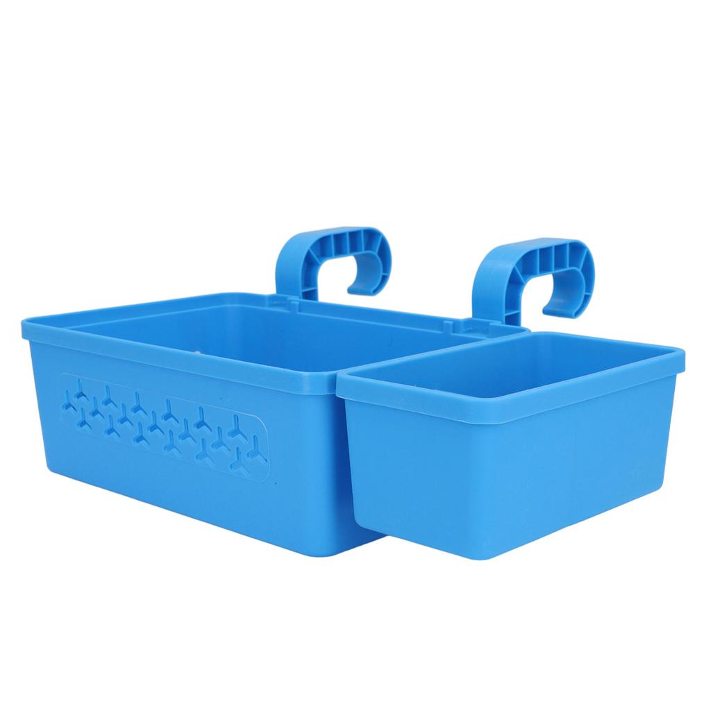 Úložný koš k bazénu Zesílený závěsný koš k bazénu s držákem na nápoje pro 2,3 palce nebo méně