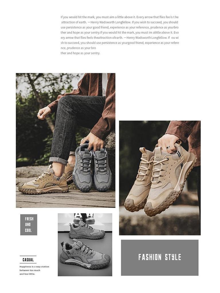 Men's Lightweight Steel Toe Work Shoes - Anti-Smash, Anti-Puncture, Breathable for Summer Construction Safety