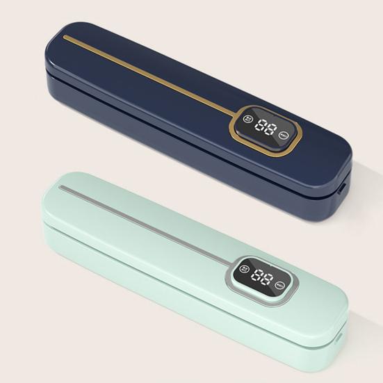 Automatic Vacuum Sealer Machine with LED Indicator Light Dry Wet Use Continuous Sealing Plug-Play Food Preservation Bag Vacuum Sealer