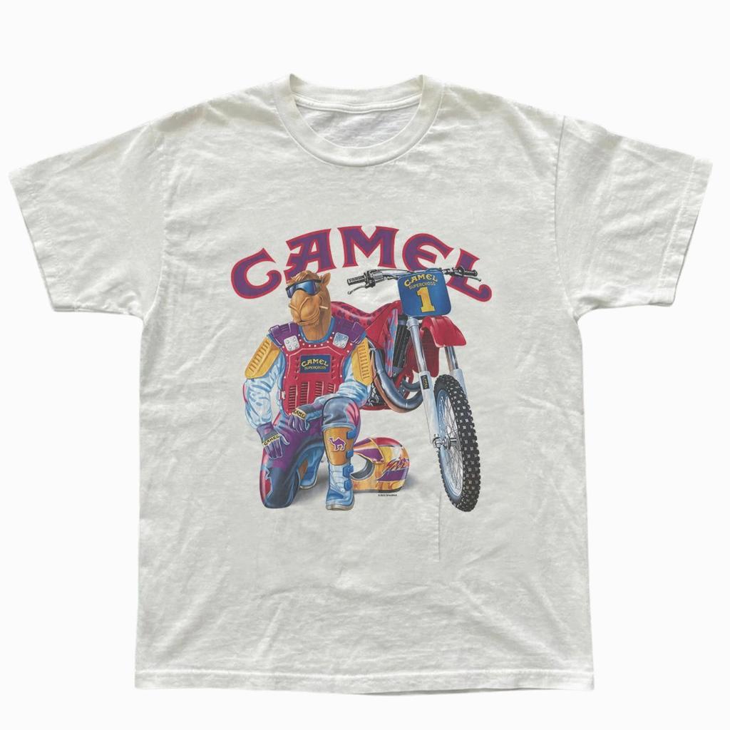 Unisex Vintage Desert Motocross Dirt?Bike 90s?Vibe Motorsport Graphic T?Shirt