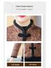 Plus Size Winter Velvet Warm Cotton Jacket for Middle-Aged and Elderly Women