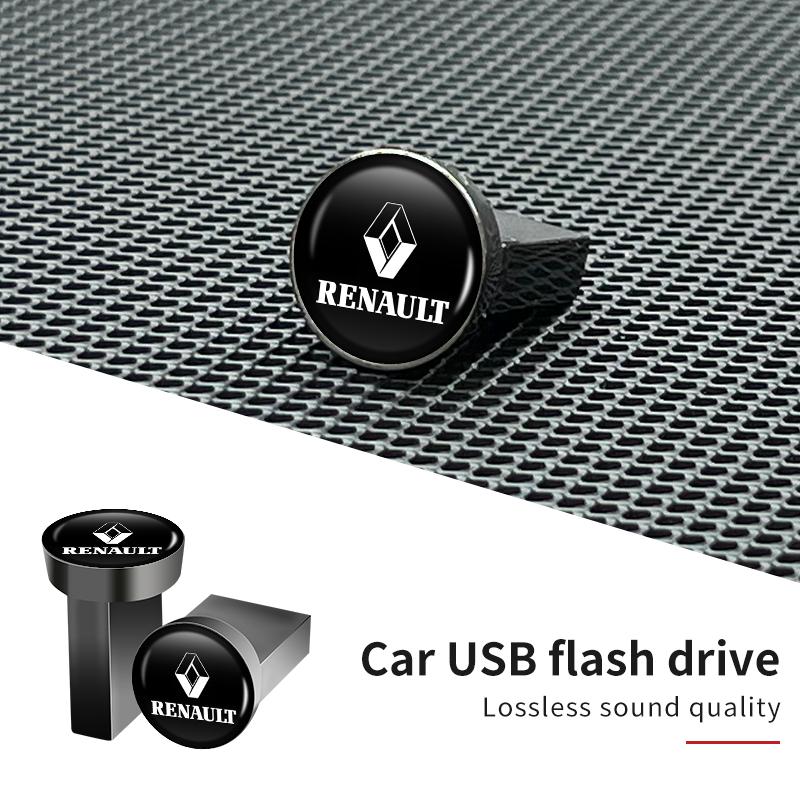 2026 Гарячі Для Renault Ковпаки Автомобільний USB-флеш-накопичувач Портативний Наклейка Пам'яті 32G/64G/16G Для Renault Koleos Espace Kadjar M