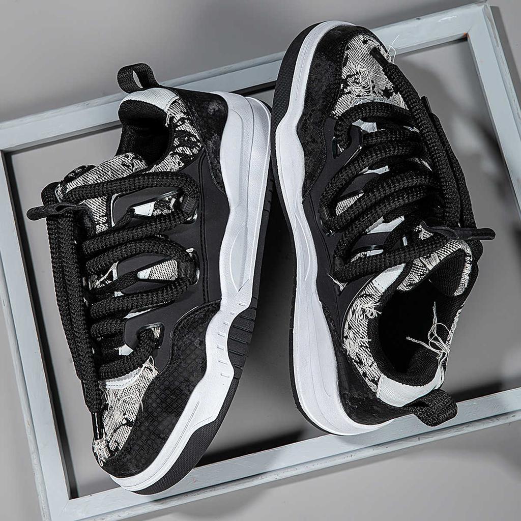 Fashion Massive Round Tip Sneakers Men Size 45 Mary Jane White Sapatenis Sports Shoes For Men Loffers Athletics Luxe Link Vip News