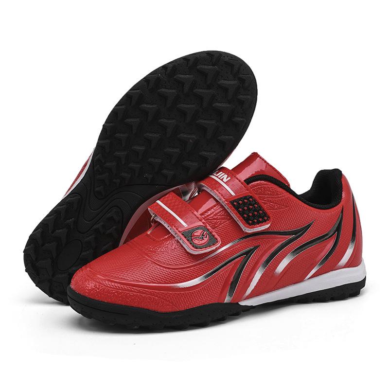 Kids  TF Studded Football Shoes for School Sports Training 35 красный