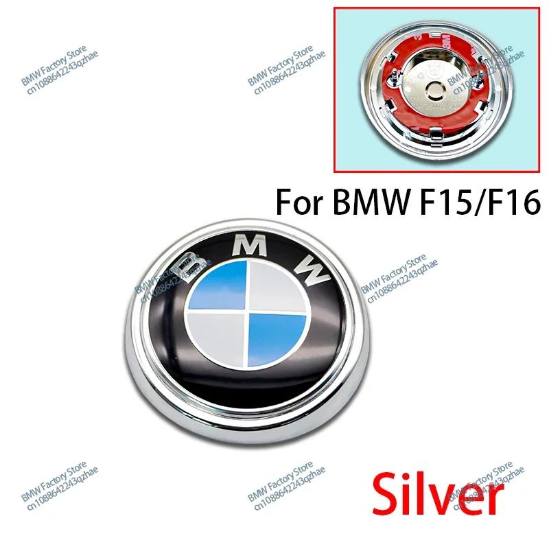 New 1PC Sticker Emblem 100mm 95mm Hood Rear Trunk Logo For BMW Dedicated  F15 F16 51147294465 E70 51147157696 Decoration Ac
