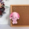 Cute Plush Dog Keychain Pendant Bag Charm Claw Machine Toy