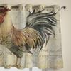 Modern Window Curtains for Living Room Vintage Rooster Retro Farm Curtains for Child Bedroom Kitchen Decor Blinds Drapes