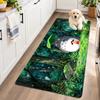 Flannel Kitchen Mat My Neighbor Totoro Soft Area Rug Non Slip Floor Carpet Home Decoration