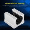 4pcs SBR20UU Open Linear Motion Bearing Sliding Block 3D Printer CNC Parts 20*39*11mm