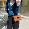 Diamond Embroidered Grid One Shoulder Bag for Women  Small Square Bag  Casual Crossbody Bag  High-end Feeling  New Fashion