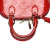 LOUIS VUITTON Monogram Alma BB Handbag Monogram Vernis Slys Women M90174 Used