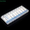 10 Slots Transparent Plastic Battery Storage Box Hard Container Holder Case For AAA/AA Battery Organizer Accessories