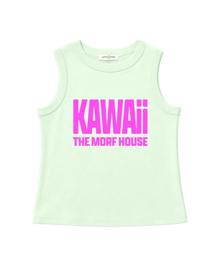 Deomopeuhauseu Kawaii Basic Sleeveless Light Green