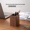 Nordic Black Walnut Wood Pen Holder