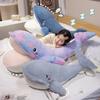 Cute Whale Plush Playthings Lovely Soft Stuffed Cartoon Doll Pillow Funny Animals Sofs Home Decor Sleeping Pillow Birthday Gifts