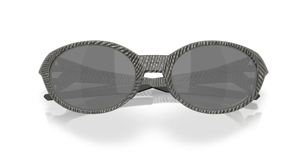 Oakley Sunglasses 0OO9438 94382758 Eyejacket Redux Matte Grey Ink Fingerprint Prizm Black Polarized [Oakley]
