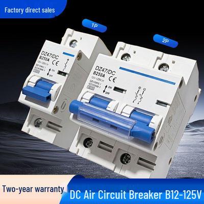 Electric Vehicle DC Circuit Breaker 125A/250A High Power Overload Switch 12V-72V
