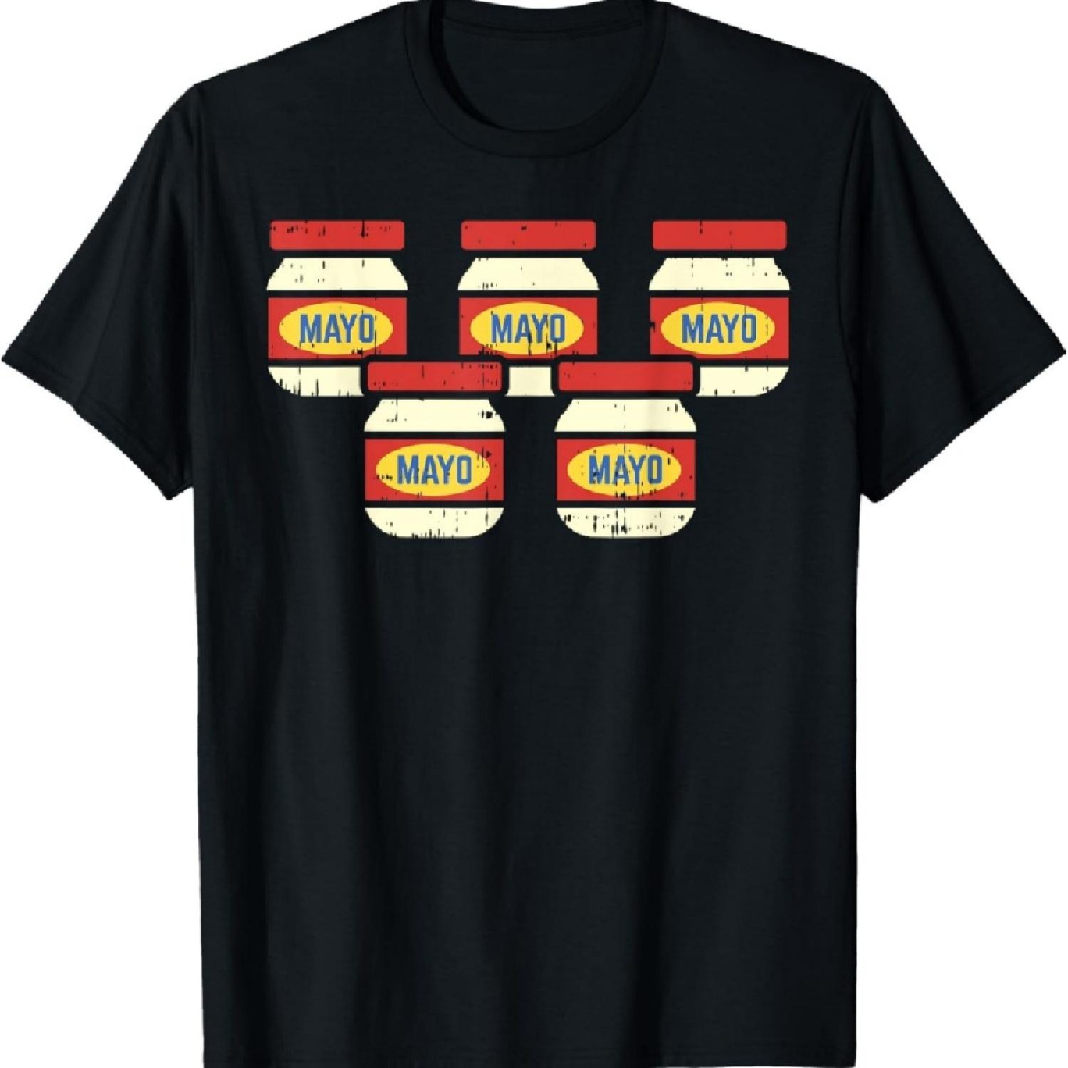

Funny Cinco De Mayo Mayonnaise Shirt Foodie Mexican Fiesta T-Shirt XXXXXL чёрный