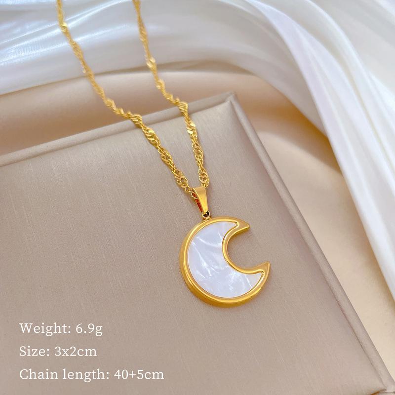 Real Gold Cold Necklace In The E-Commerce Good Goods Furnace, Women'S Collarbone Chain With Jewelry