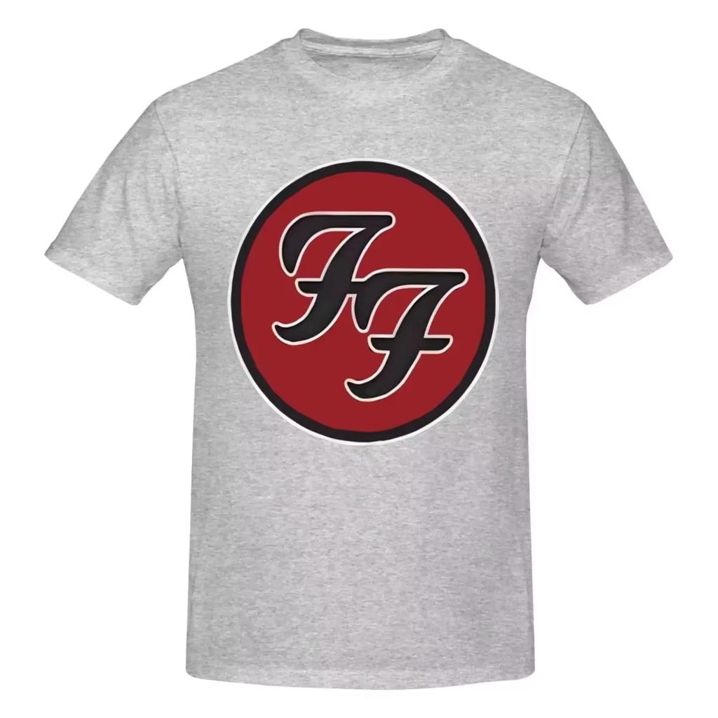 2025 Nové Letní F-Foo Band Fighters Rockové Grafické Tričko Y2KIdea Crew Neck Pánské a Dámské Tričko Velká Velikost