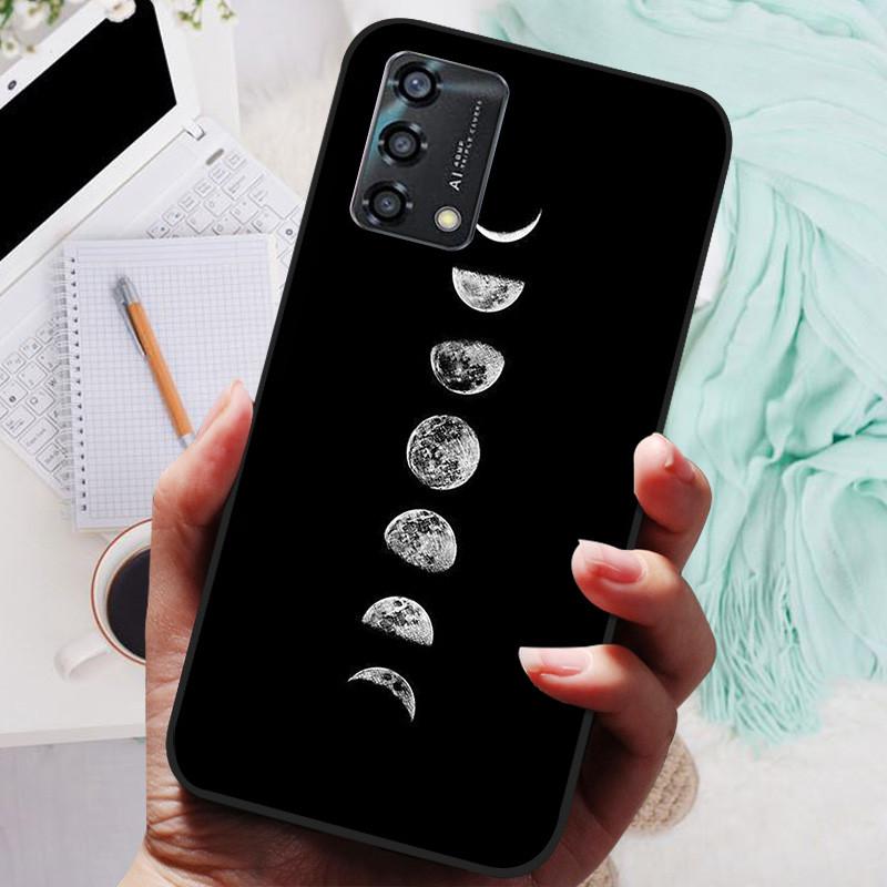 Telefoonhoesje Voor OPPO A74 4G Hoesje Siliconen Zwarte Bumper Zachte TPU Coque voor OPPO A74 CHP2219 Hoesjes OPPOA74 A 74 Beschermer Fundas