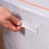 Foldable Cotton Linen Storage Box with Lid - Moisture & Dust-Proof Steel Frame Container