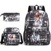 Genshinimpact Yuanshen School Bag Three-Piece Pencil Case Shoulder Bag Backpack