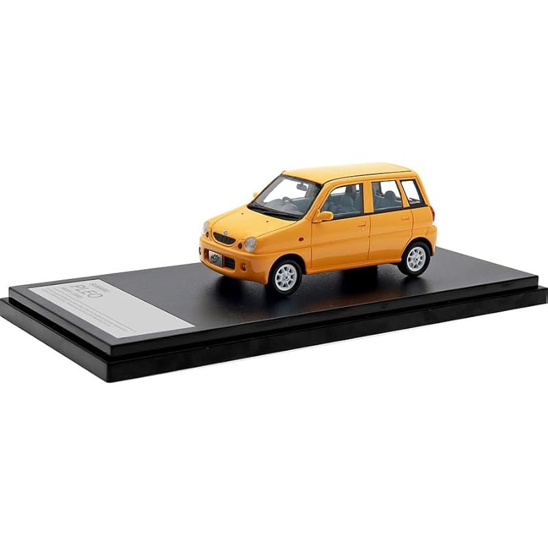 

Привет история 1/43 subaru PLEO NICOT (2002) мандариновый желтый Готовый продукт