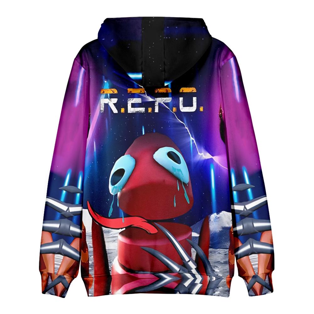 HOT Fashion Game REPO Hoodies Autumn Long Sleeve Unisex Harajuku Pullovers Streetwear Funny Clothes Sweatshirt