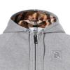 Burberry Sudadera con capucha y cremallera bordada con logo para mujer 80615571