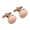 Stainless Steel Mirror Polished Men's Business Cufflinks