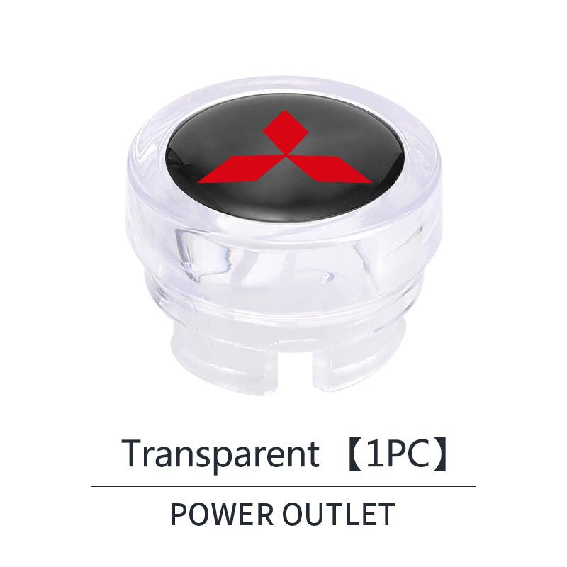 Car Cigarette Lighter Cover DustProof Cover Dustproof Cap Plug For Mitsubishi Outlander Pajero Sport Lancer ASX L200 Eclip