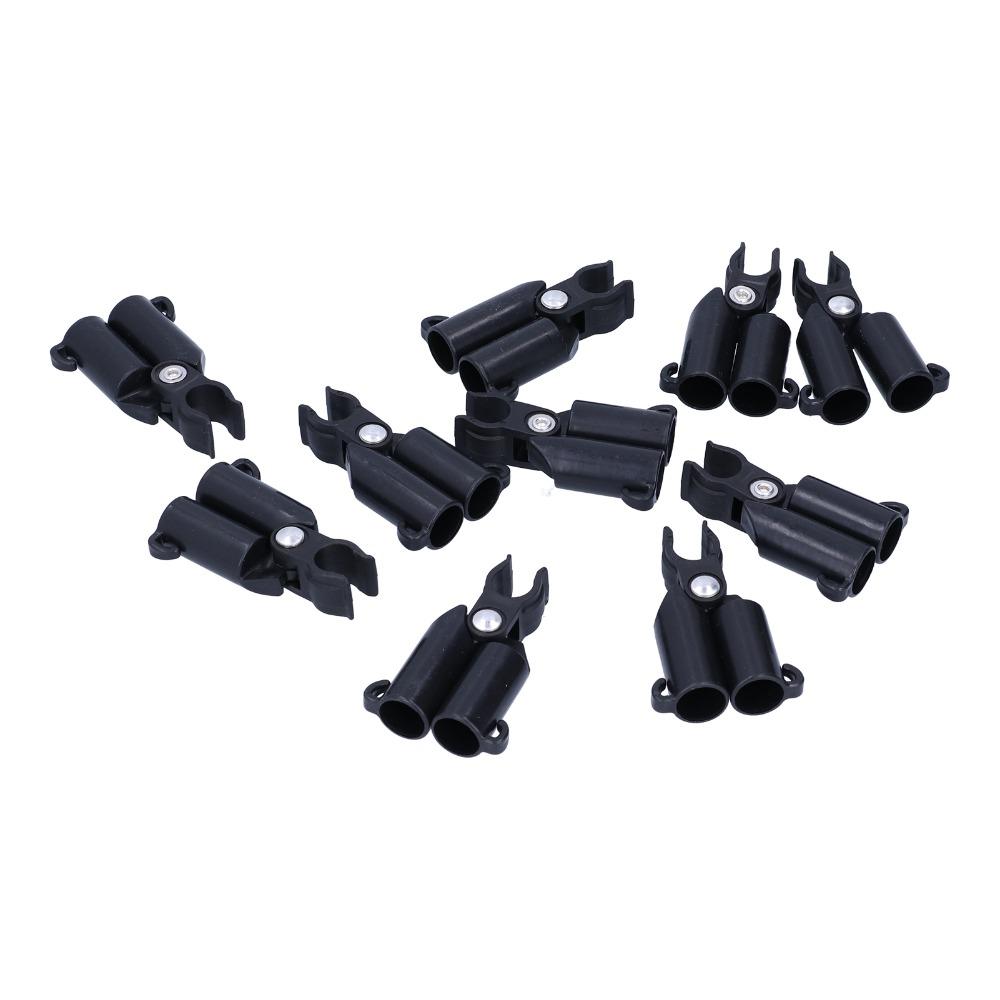10PCS 11mm/16mm Plant Stake Connector Lightweight Plant Support Connector  Greenhouse