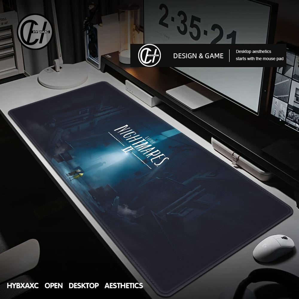 Little-nightmare Mauspads Schreibtisch-Mauspad Niedliches HD-Schreibtischpad Erweitertes Gaming-Tastaturmatte Groß 100x50cm XXL Gamer-Mauspad