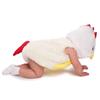 Kleinkind-Baby-Strampler im süßen Huhn-Stil, ärmellos, mit Kapuze