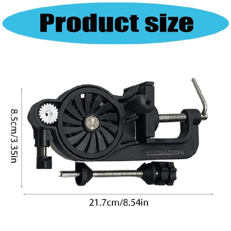 Practical Fishing Line Winders Fishing Reel Spool Spooler System Tackle Winder Spooling Station Fishing Line Spooler