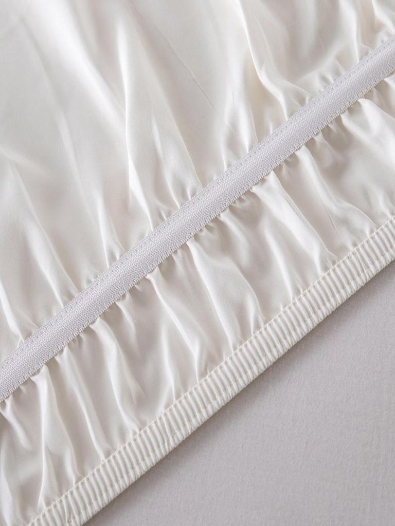 Elastic Solid Color European and American Style Bed Skirt