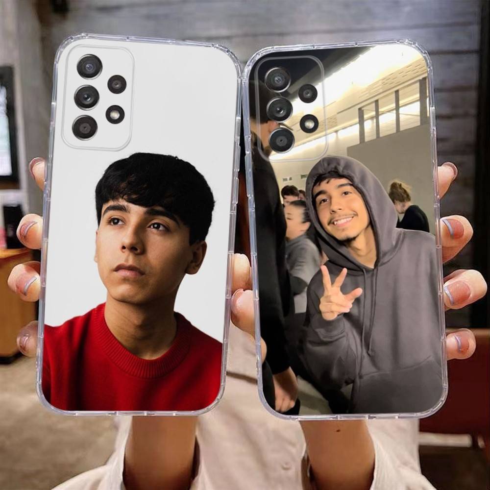 Singer Ivan Cornejo Phone Case For Samsung Galaxy A,71,70,52,51,40,31,50,50S,30S,21S,12,10,Note20ultra Transparent Cover